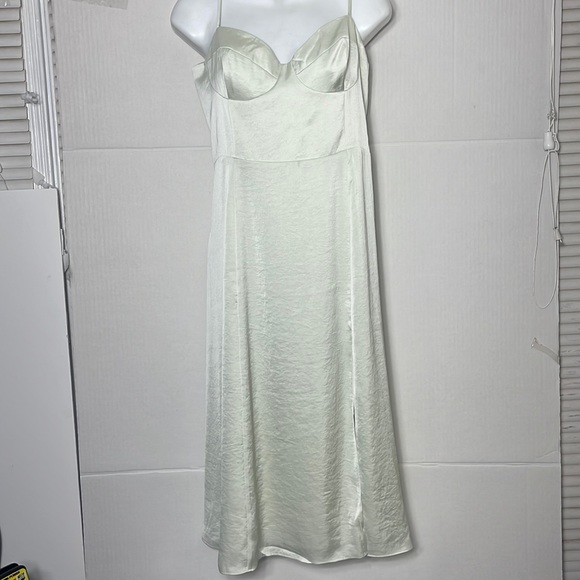 Aritzia color Rainwash Green Glaze Dress - Picture 3 of 6